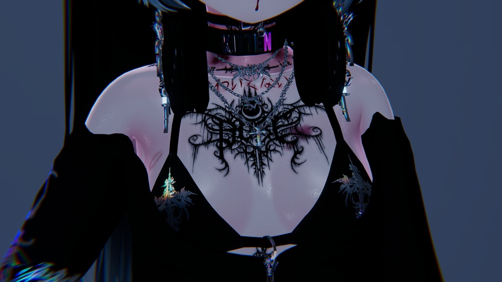 ⋆⋅ ♰BODY GLITTER,,, ボディグリッター (POIYOMI 8.0 + PRO)♰ ⋅⋆