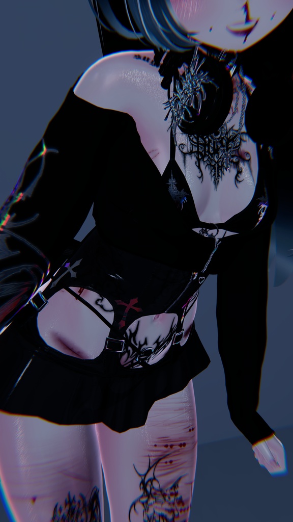 ⋆⋅ ♰BODY GLITTER,,, ボディグリッター (POIYOMI 8.0 + PRO)♰ ⋅⋆