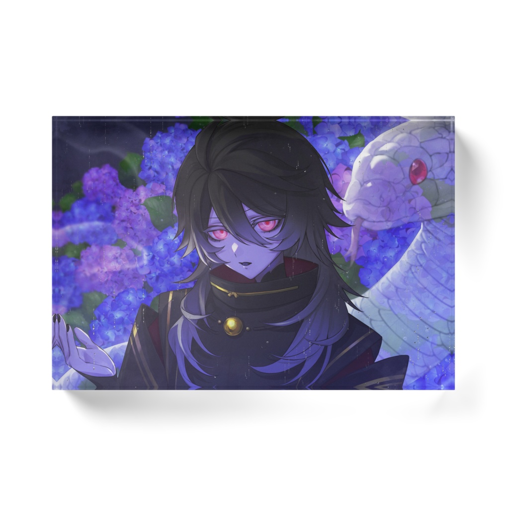 囚獄レピ 特別イラスト アクリルブロック