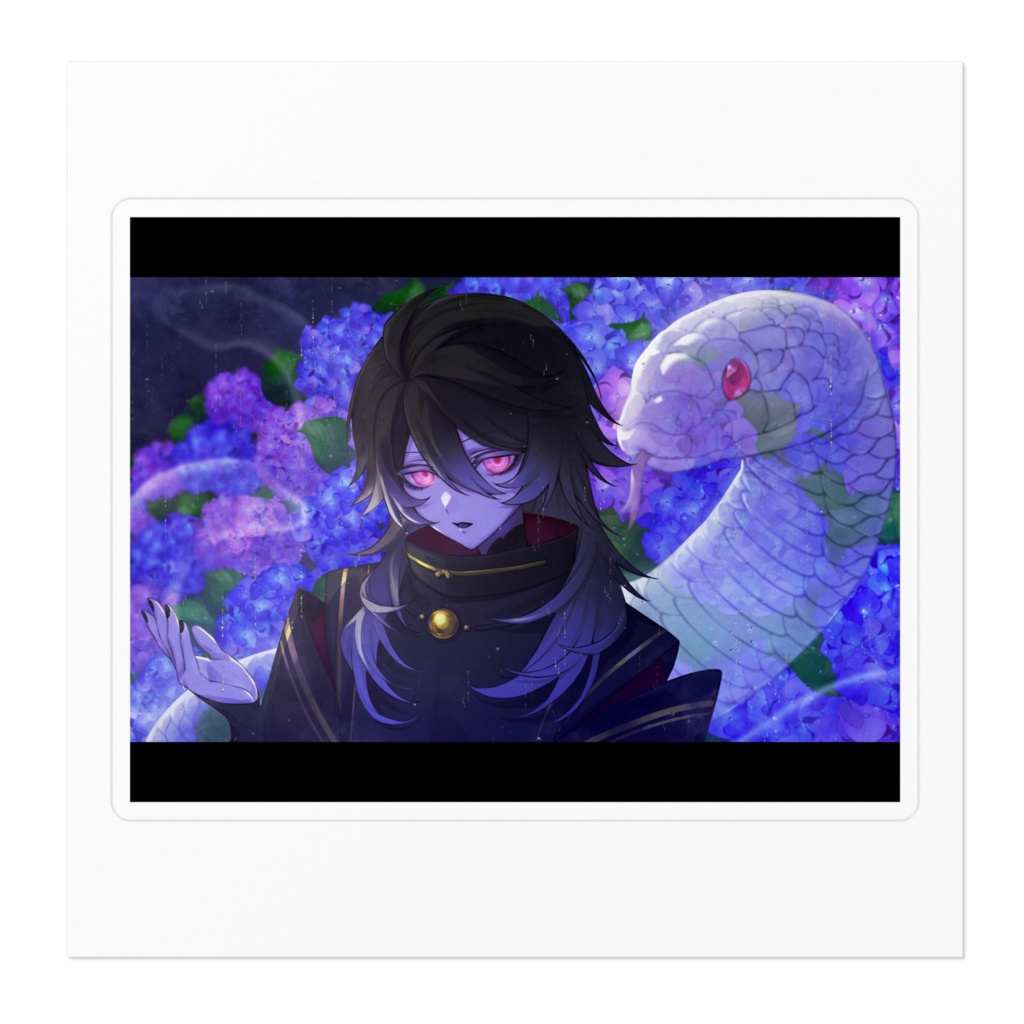 囚獄レピ 特別イラスト ステッカー