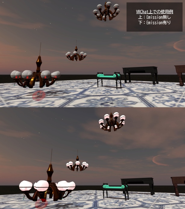 DL Free) シャンデリア風ペンダントライト