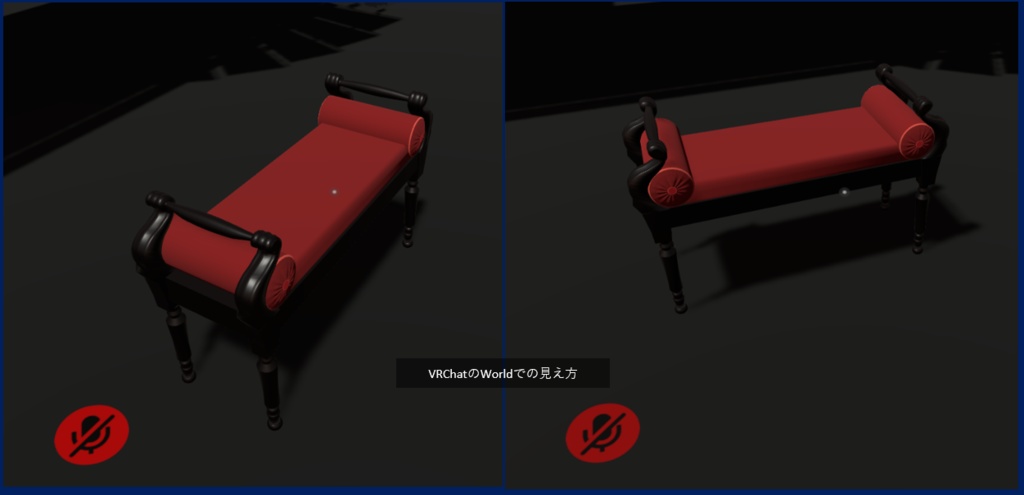 DL Free) アンティーク風オットマン(フットスツール)