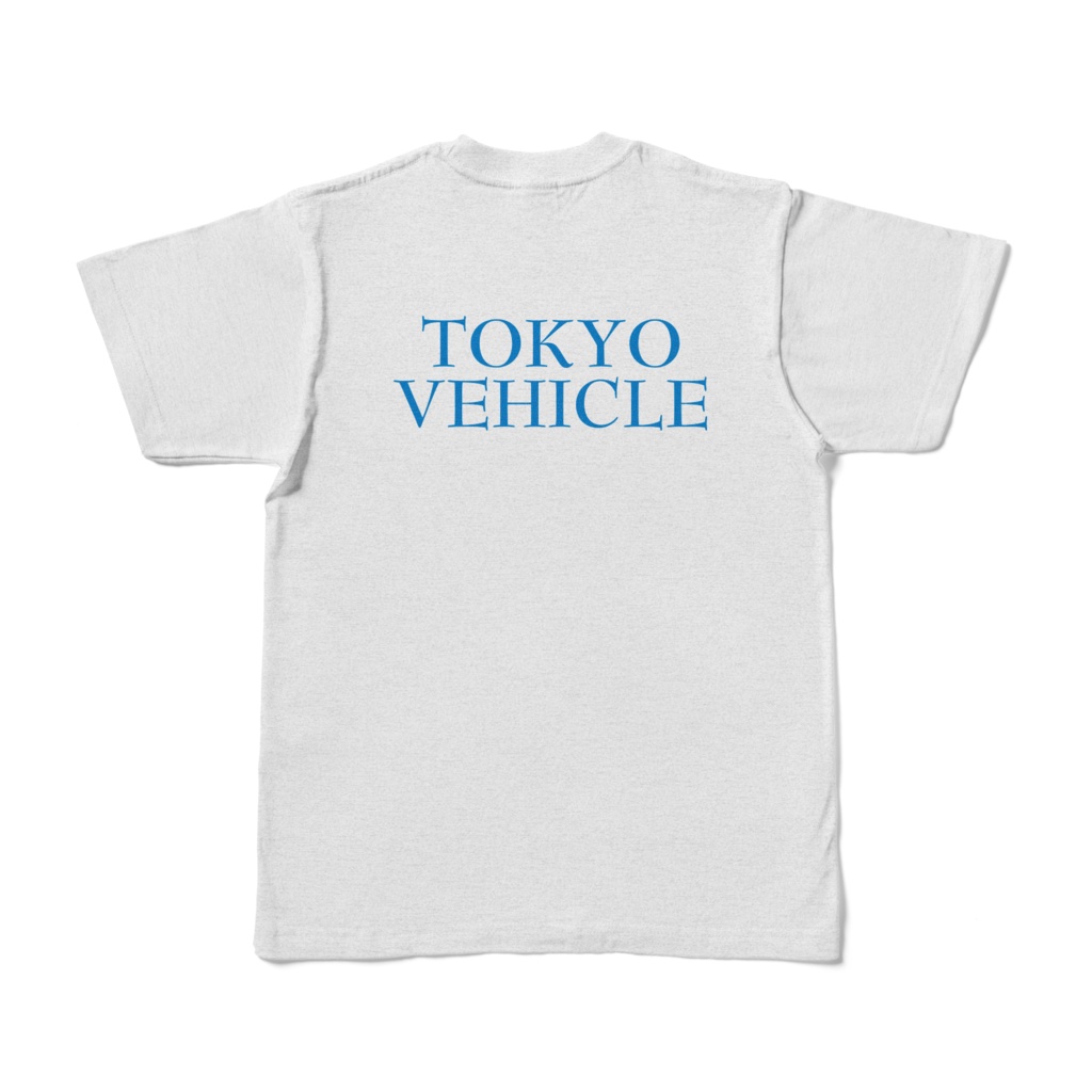 TOKYO VEHICLE オリジナルTシャツ アッシュ(大人用)