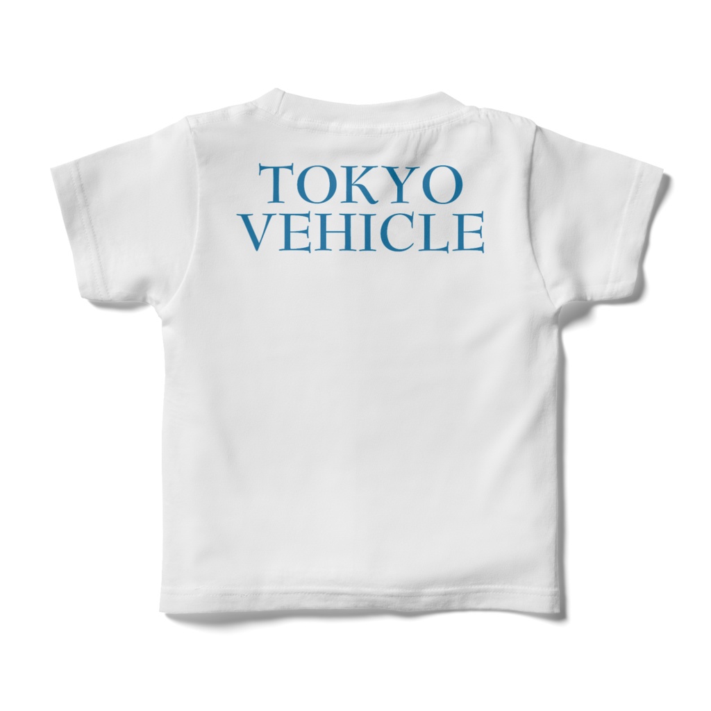 TOKYO VEHICLE オリジナル子供用Tシャツ ホワイト 100~140cm