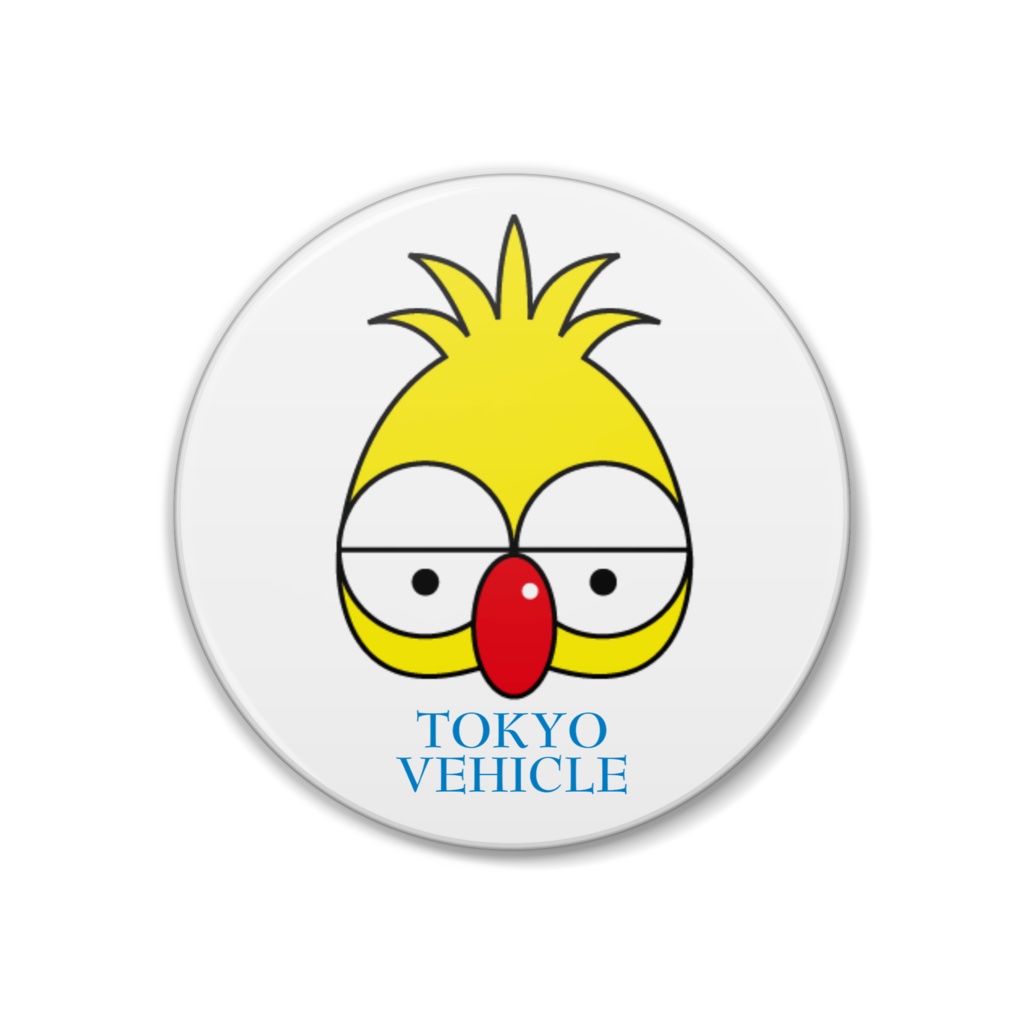 TOKYO VEHICLE オリジナル缶バッチ 38mm