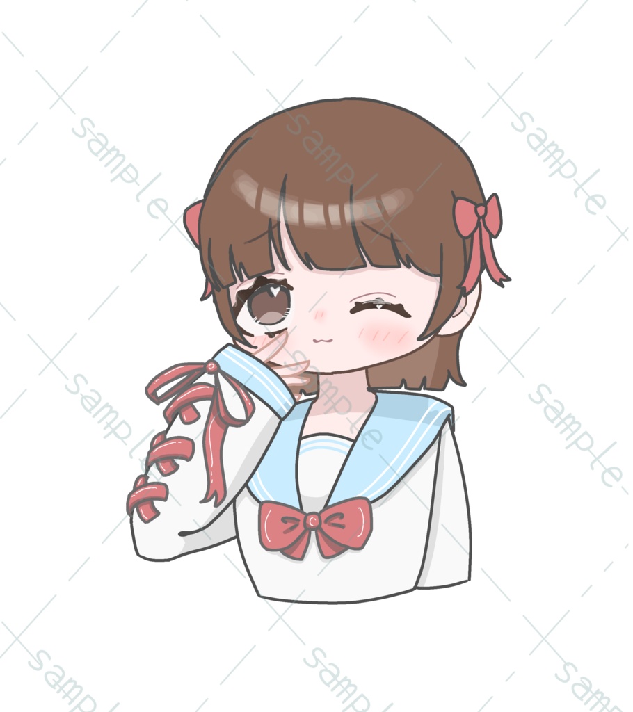 制服量産イラスト　※ Twitterにて受付中※