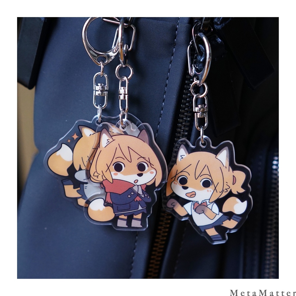 【Yagi】Fox girl(Key chain fob)