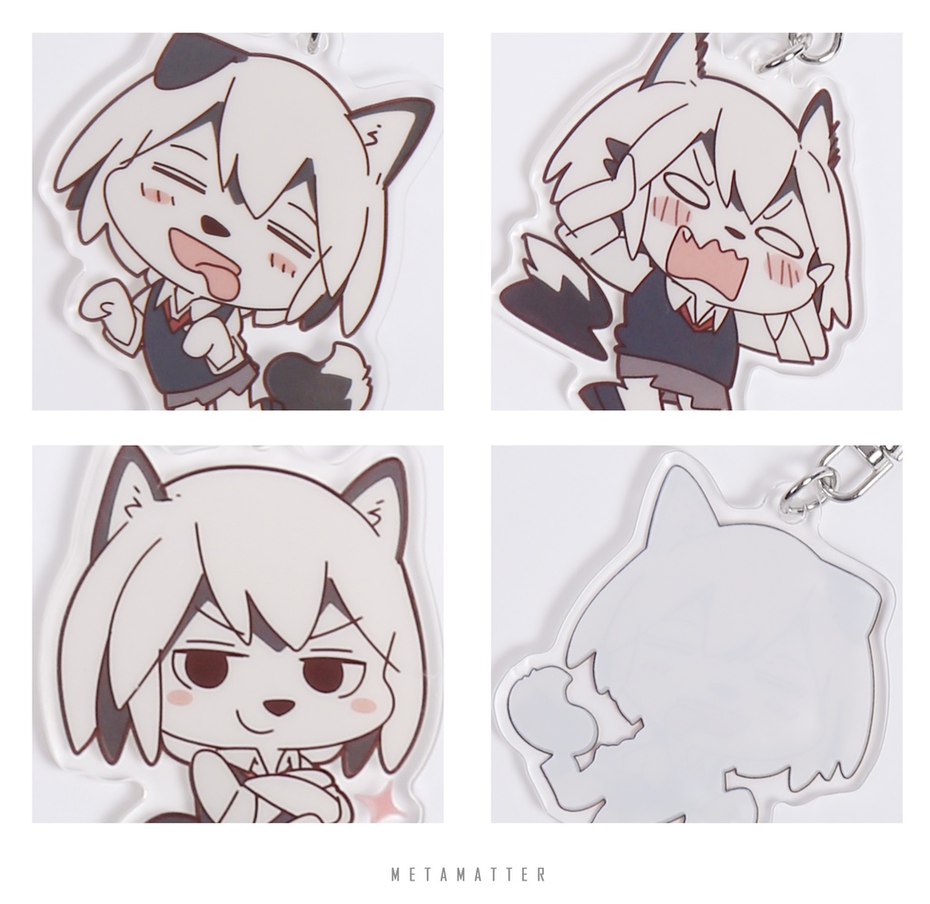 【Yagi】Husky girl(Key chain fob)