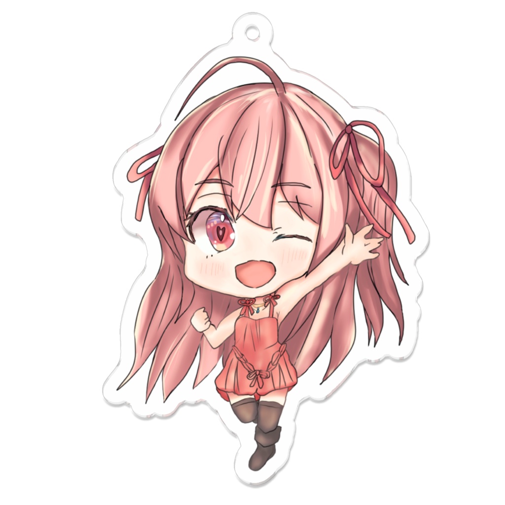 おしるこアクリルキーホルダー