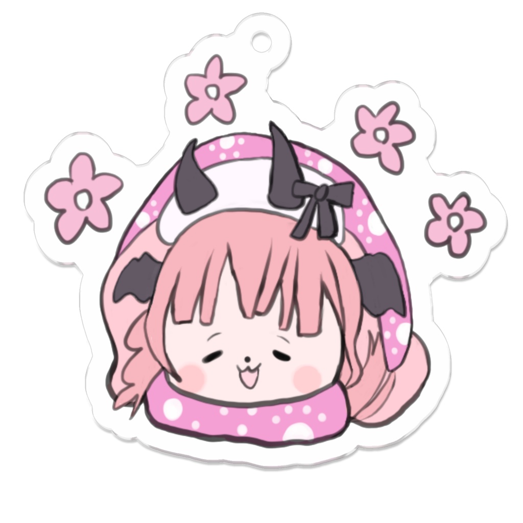 おしるこぬくぬくアクリルキーホルダー