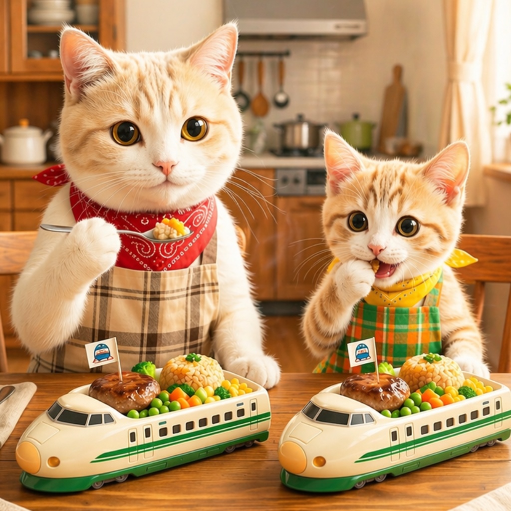 こむごち 新幹線プレートのごはん壁紙 Vol.3（1170×2532px）
