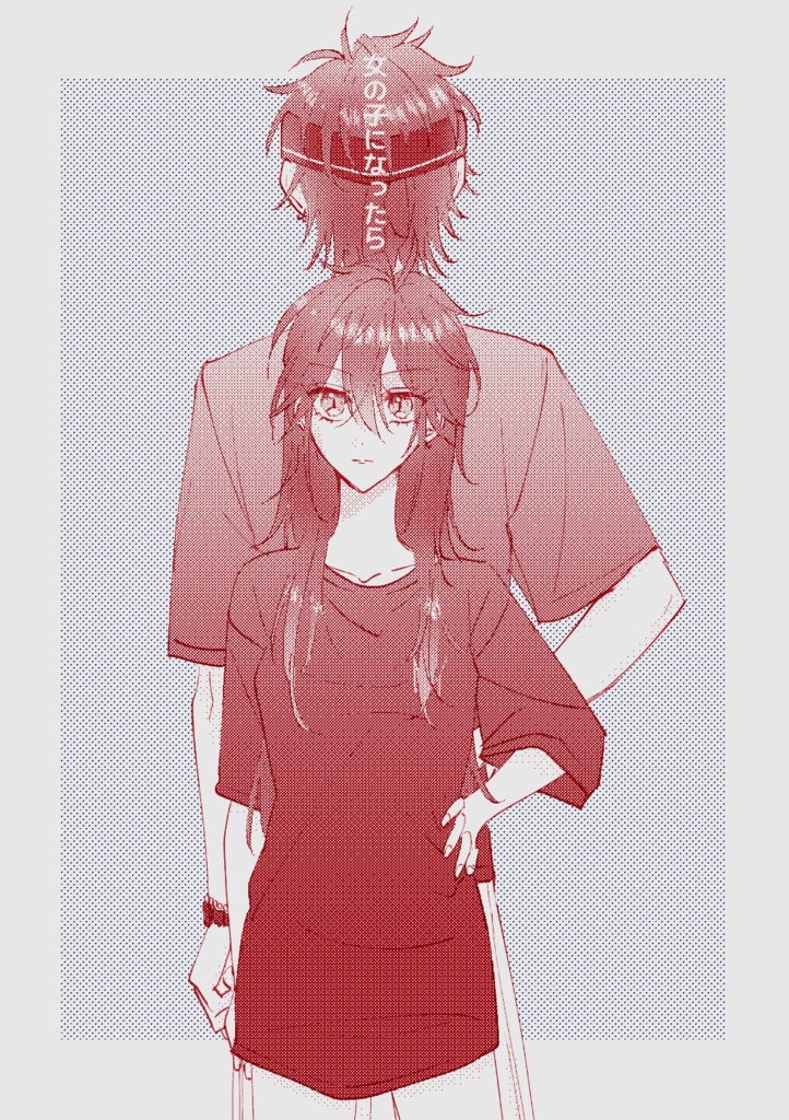 ニキ燐女体化ペラ本