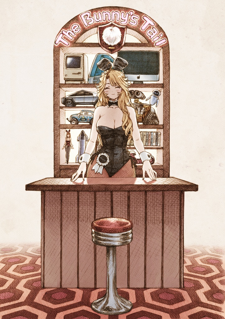 The Bunny's Tail マグカップ