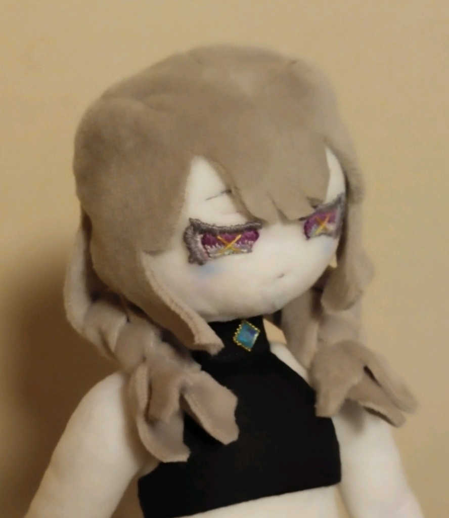 【型紙無料配布】26cm5等身ぬい「かどりぃど」Ver.1.0 素体型紙&説明書【おまけにインナーセット型紙つき】