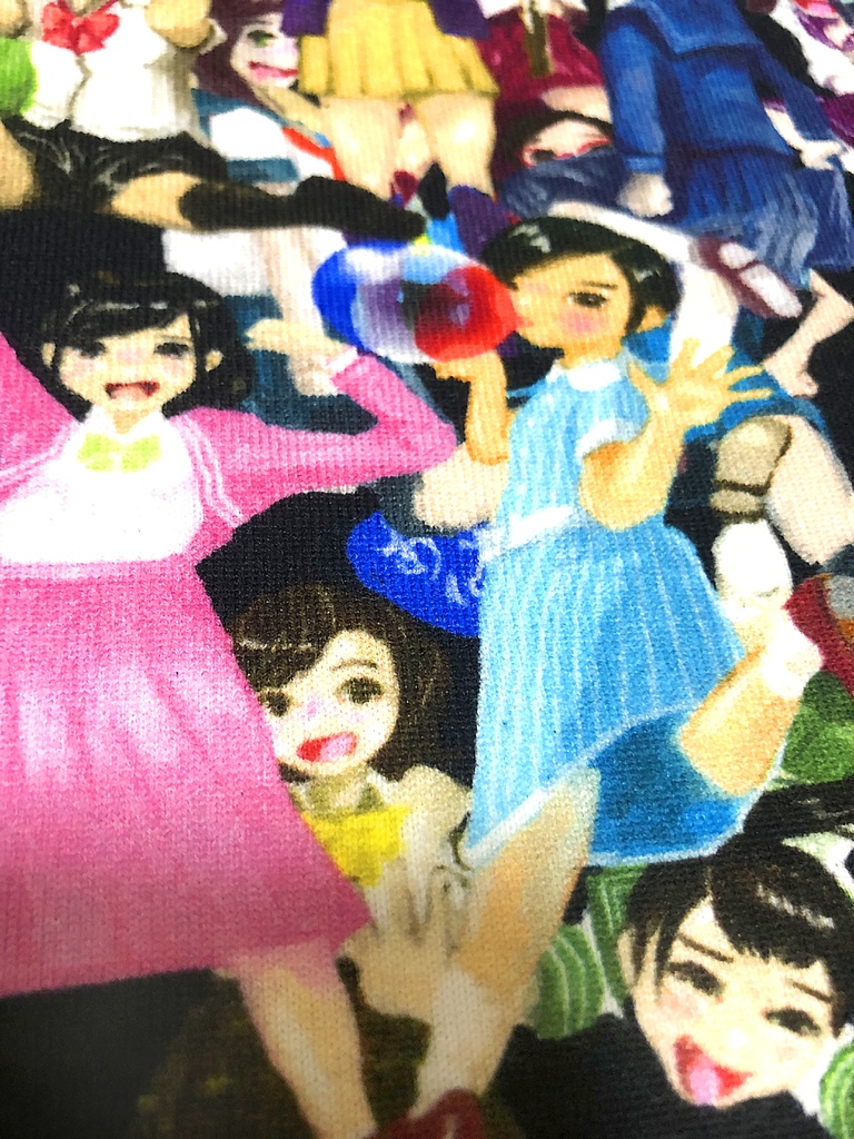 リボン色の一張羅(花火大会)