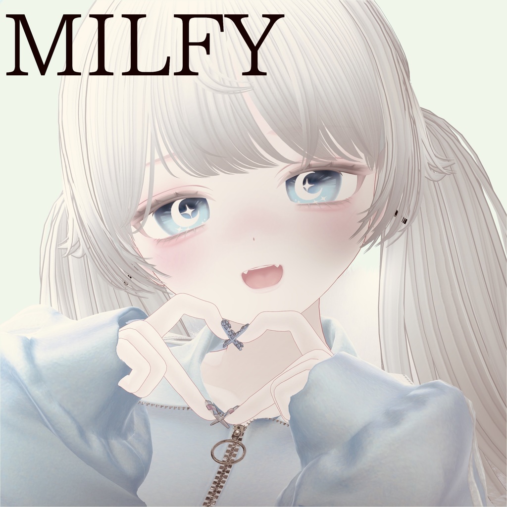 【9アバター対応】MOON EYE. Eye texture 2collar