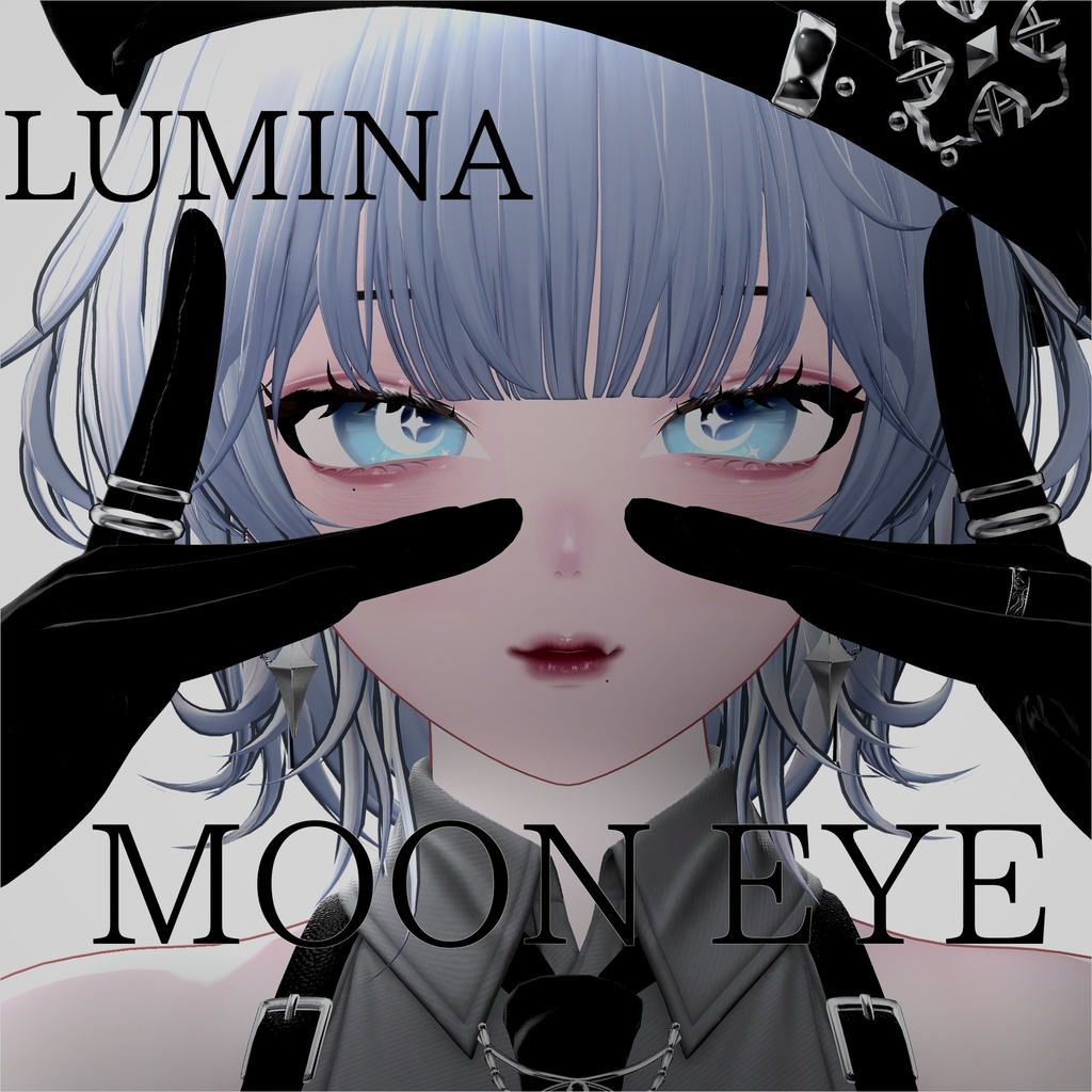 【9アバター対応】MOON EYE. Eye texture 2collar