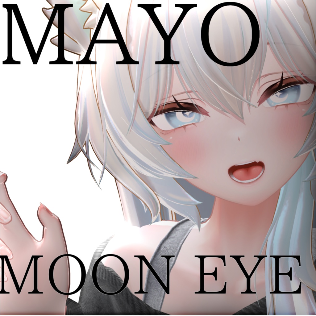 【9アバター対応】MOON EYE.  Eye texture 2collar