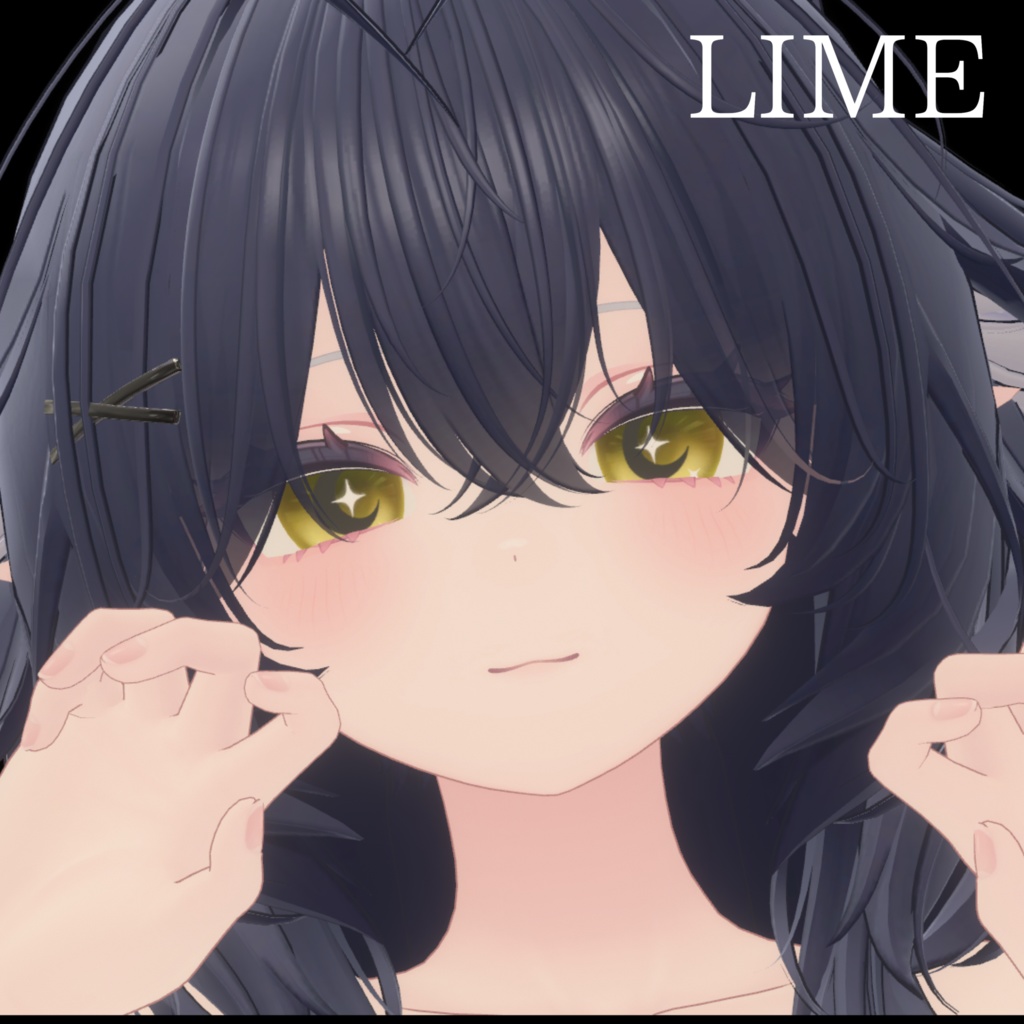 【9アバター対応】MOON EYE. Eye texture 2collar