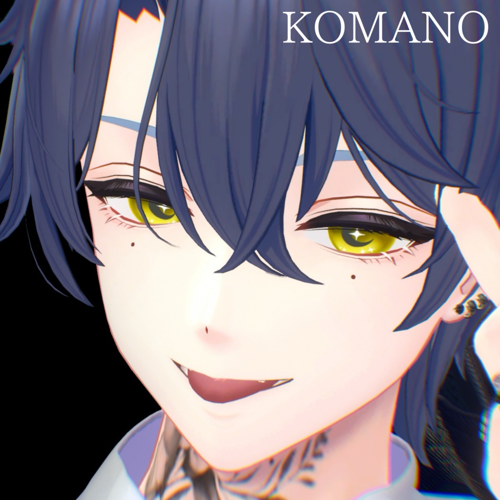 【9アバター対応】MOON EYE. Eye texture 2collar