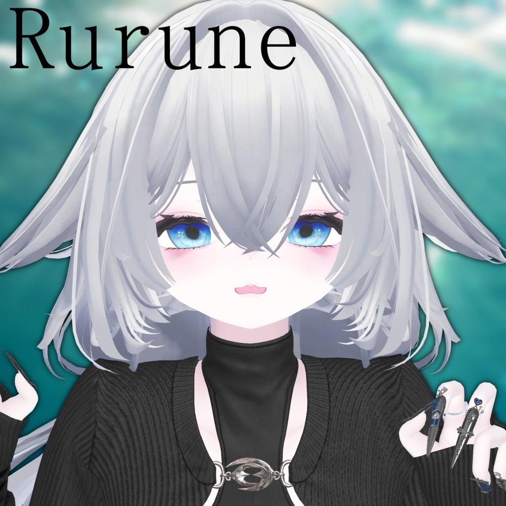 【13アバター対応】CLEAR eye textureー6color