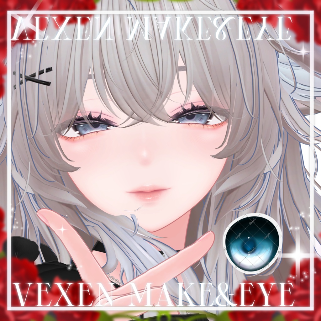 【無料あり】Misaki専用「VEXEN」 2Types make&eye texture