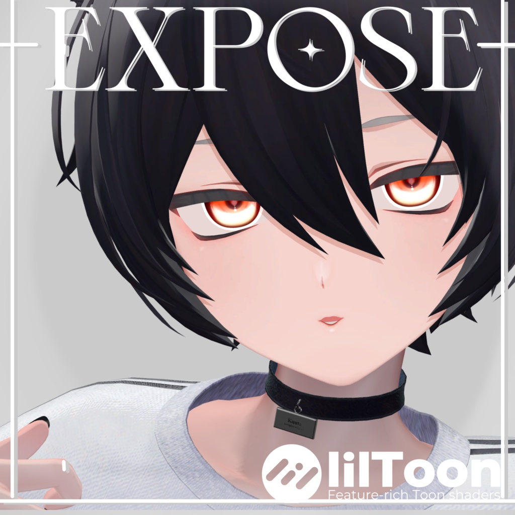 【1カラー無料】5アバター対応 EXPOSE‐Eye texture 11color