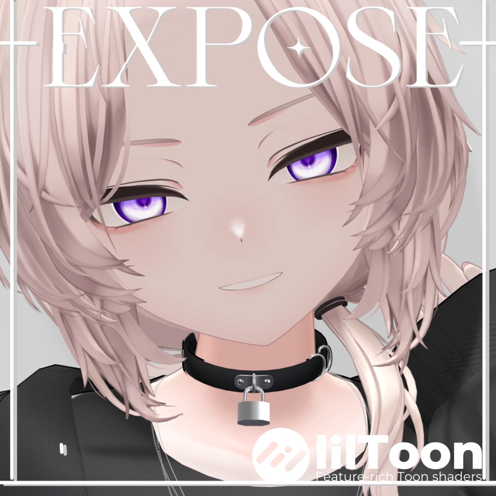 【1カラー無料】5アバター対応 EXPOSE‐Eye texture 11color