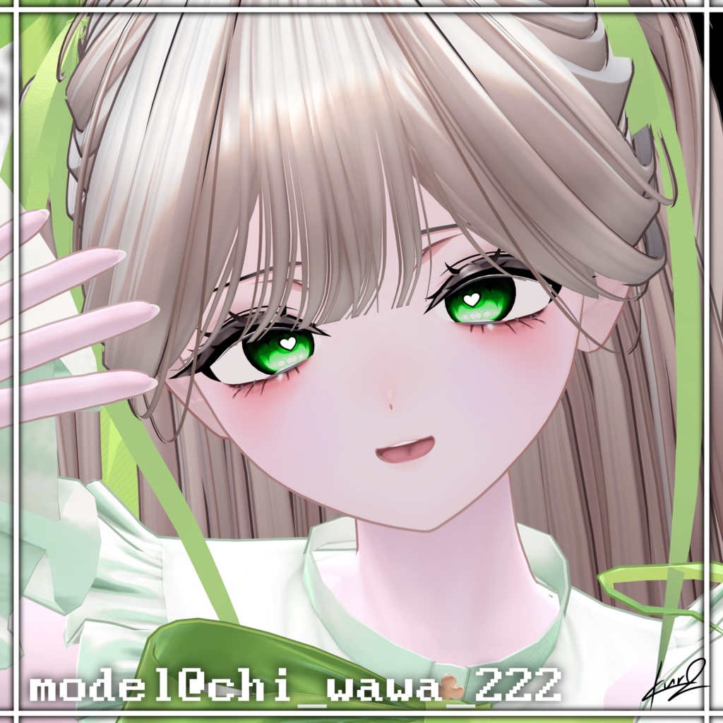 【Sio専用】‐NEIGE‐Make up&Eye Tex & Emission Mask