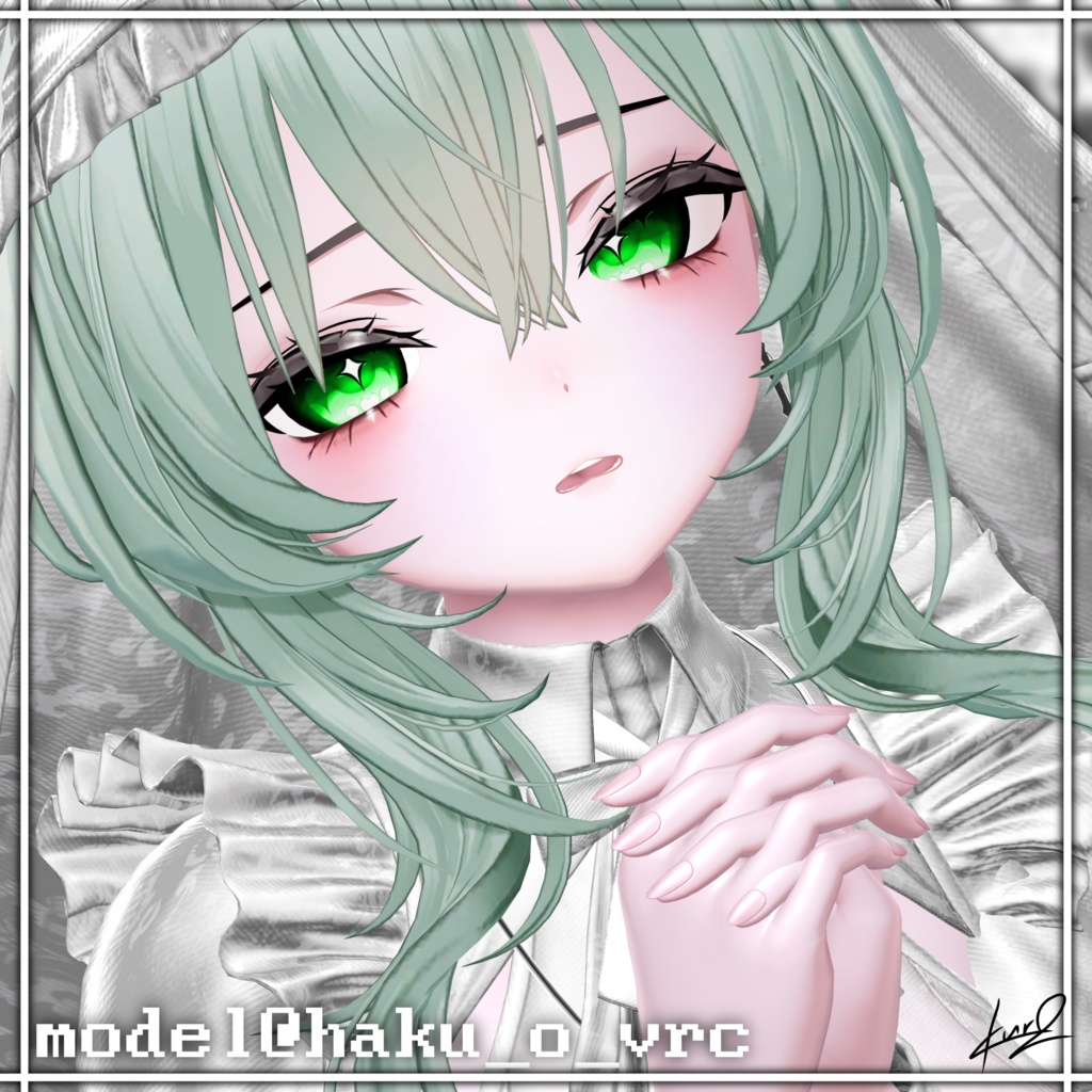 【Sio専用】‐NEIGE‐Make up&Eye Tex & Emission Mask