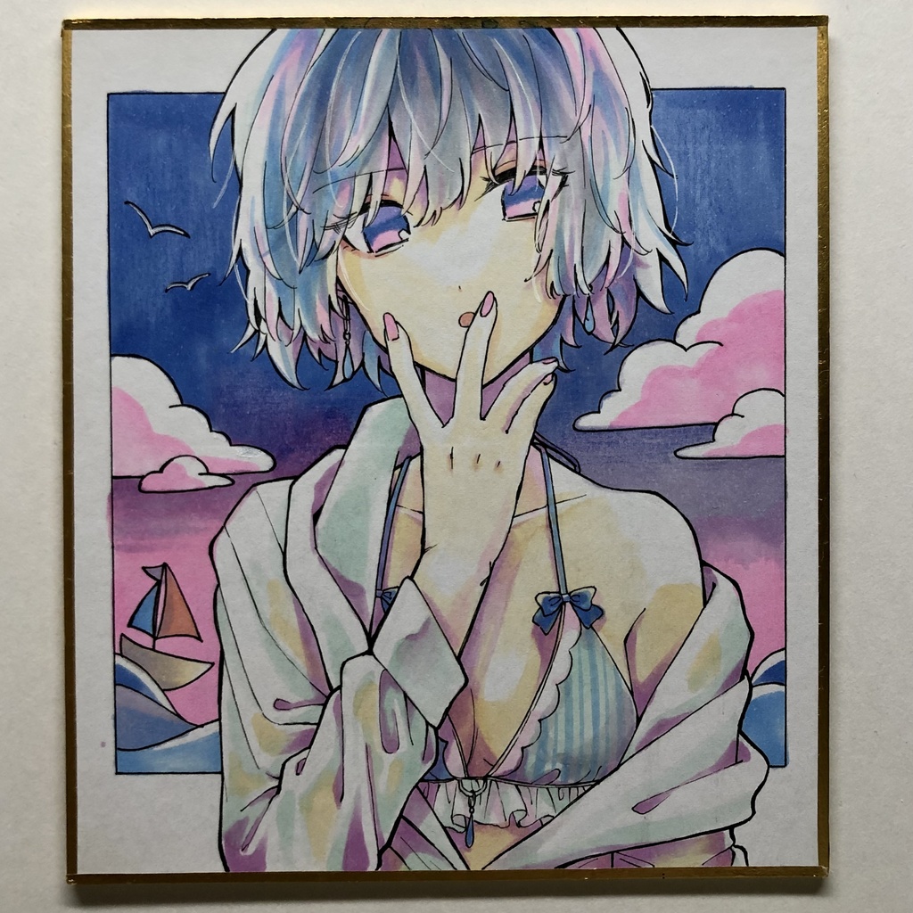 小色紙「Summer」