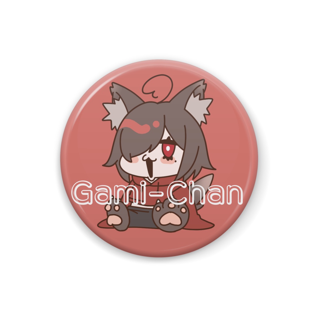 ぽけ~っとがみちゃん 缶バッジ