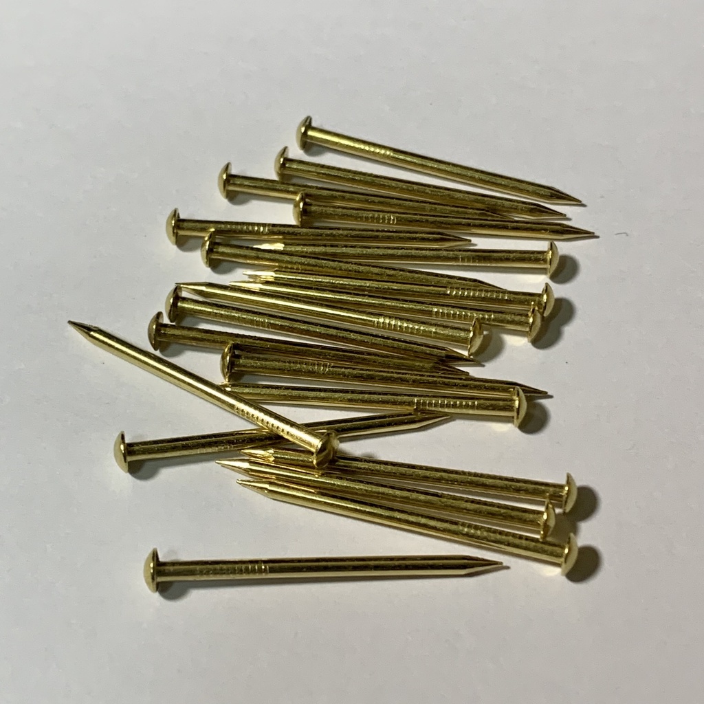 真鍮釘 Φ1.8-32mm 20個入