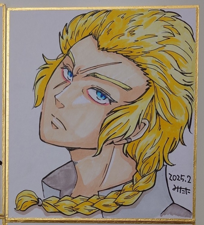 ポップンキャラ色紙