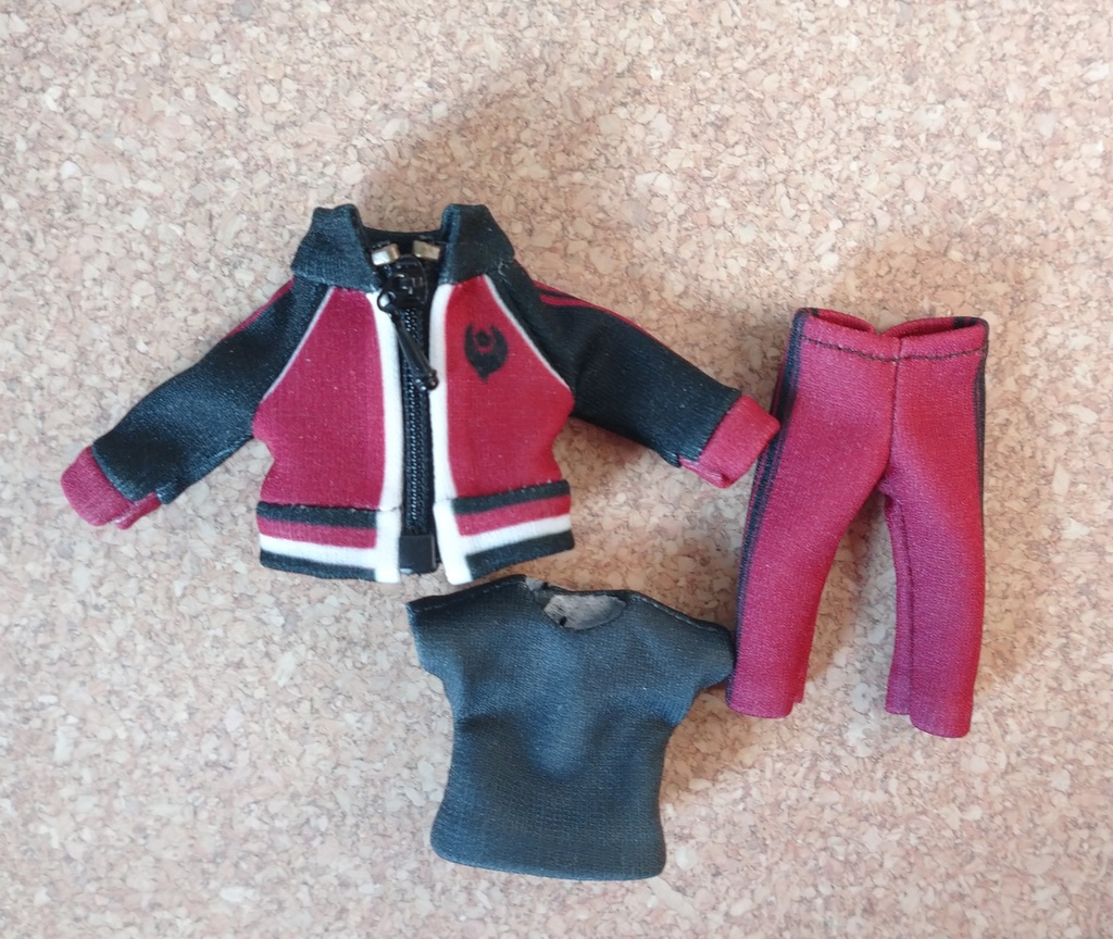 (終了)ねんどーるサイズ ドレスセット 鶯丸 内番