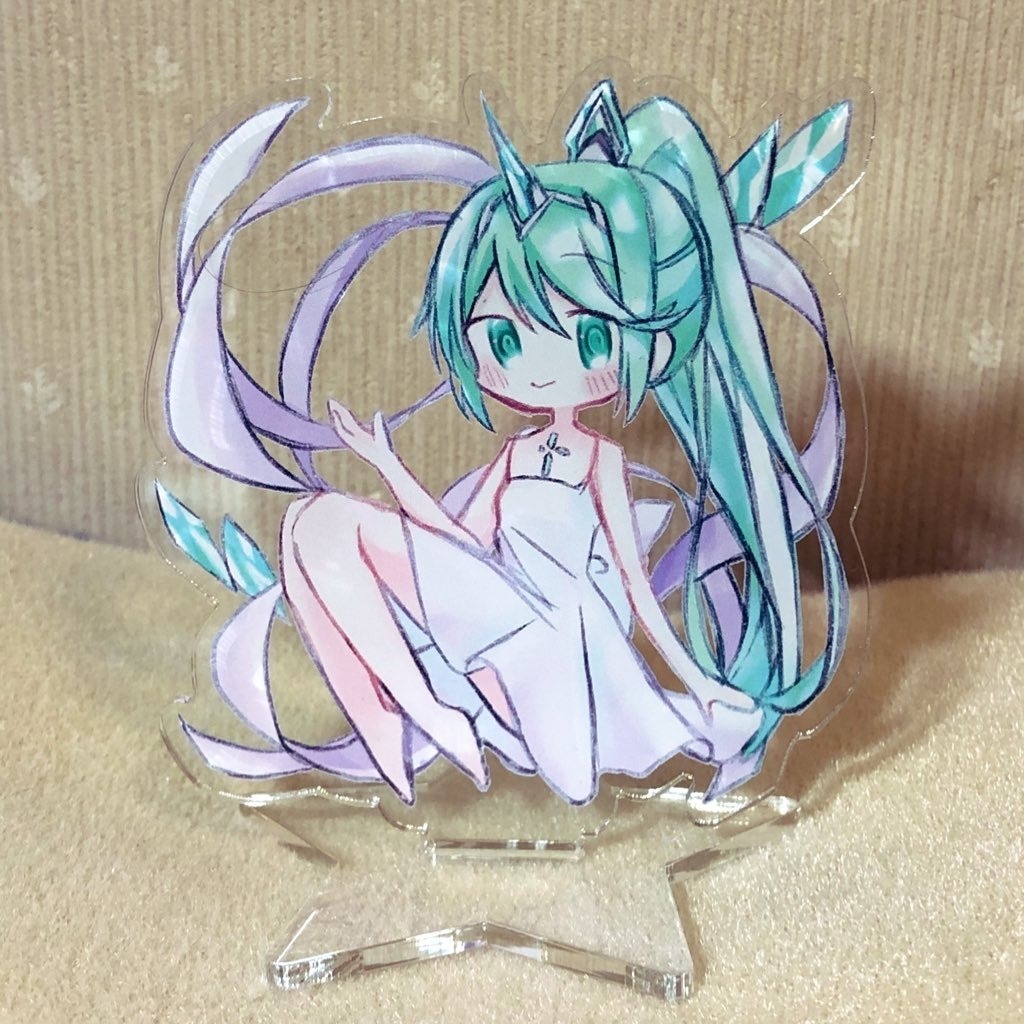 アクリルスタンド プネウマ白ワンピース Sol Et Luna Booth