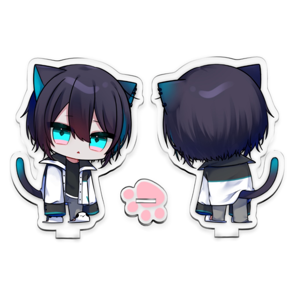 【非公式】ねこずみ両面アクリルスタンド
