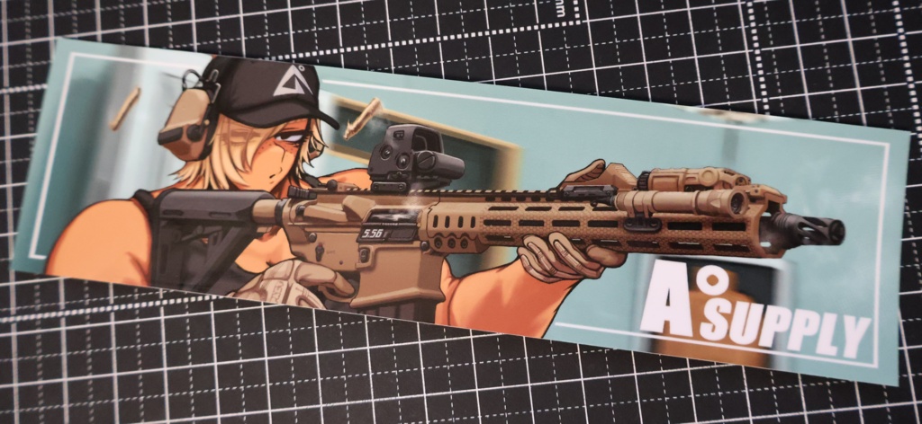 A°SUPPLYステッカー