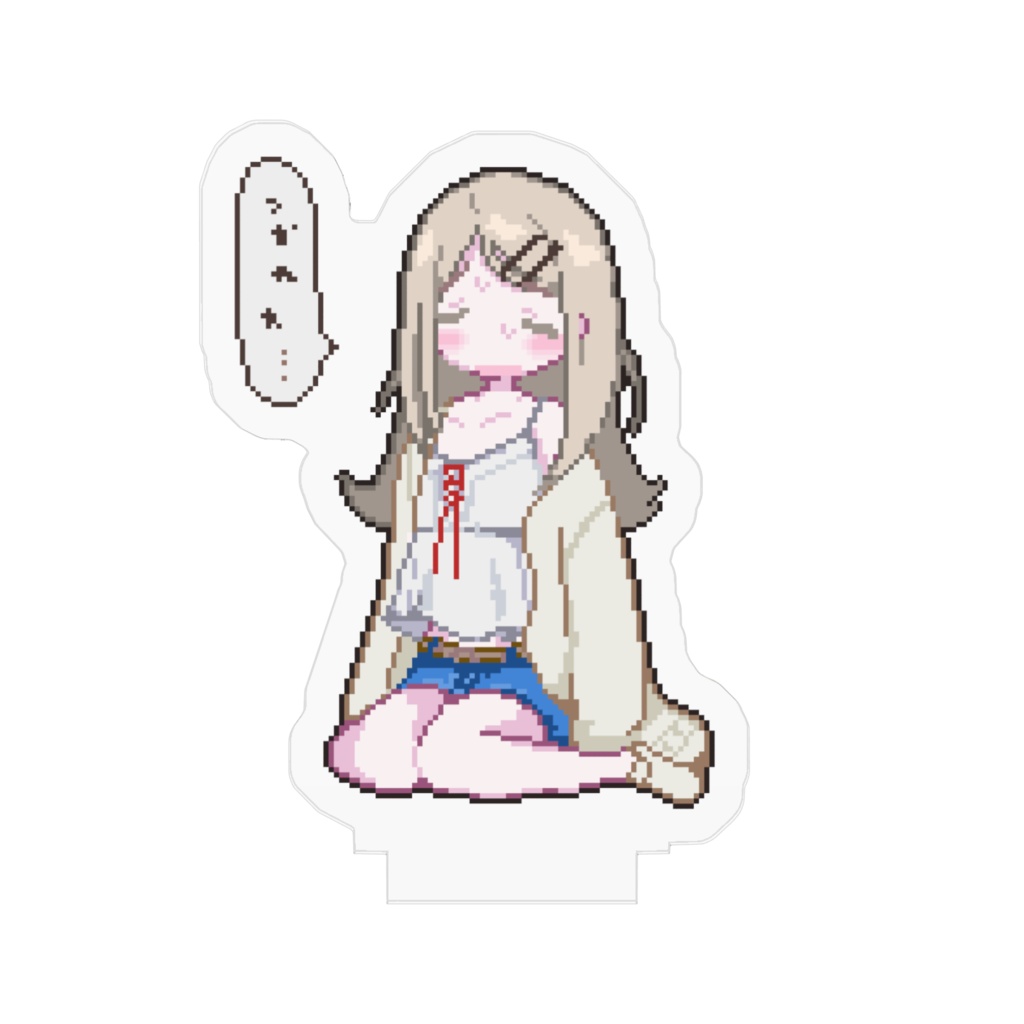 学マス　篠澤広　アクリルフィギュア