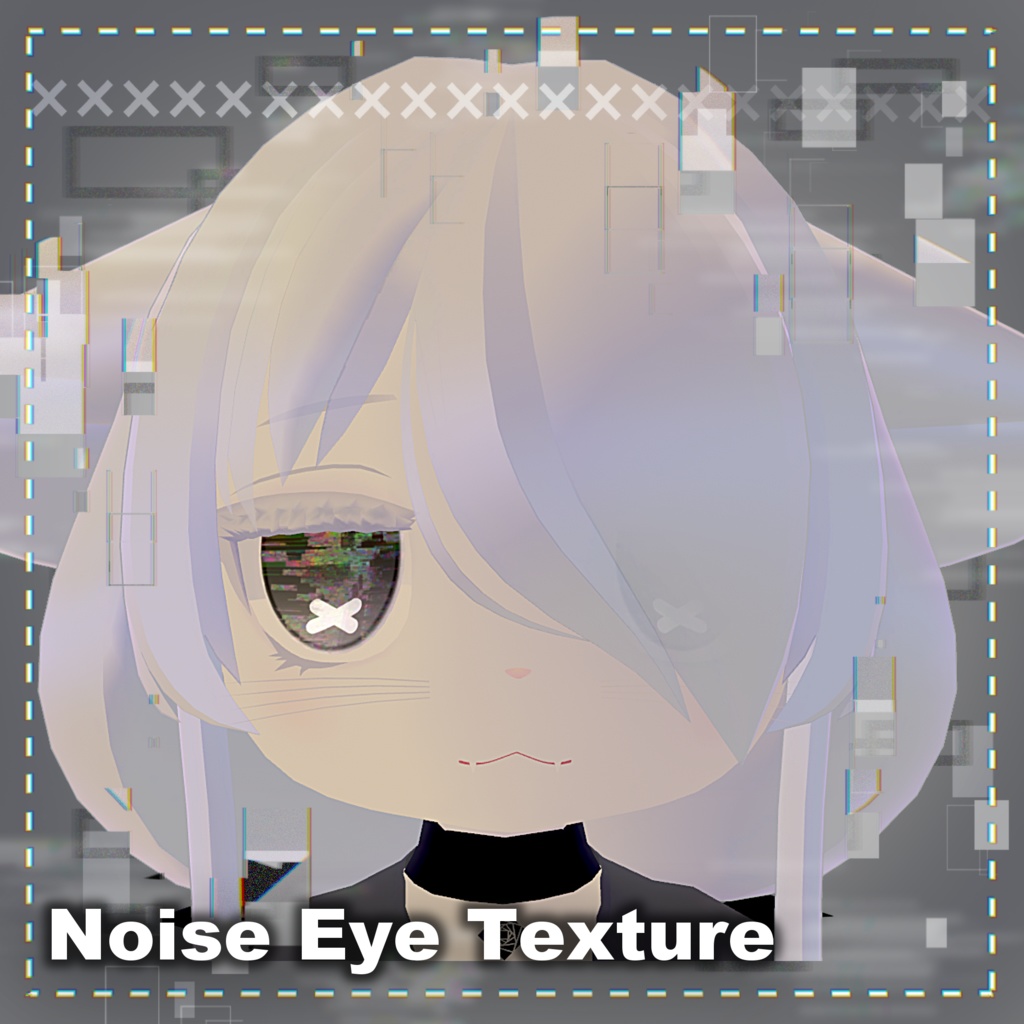 【カルキア対応】Noise Eye Texture