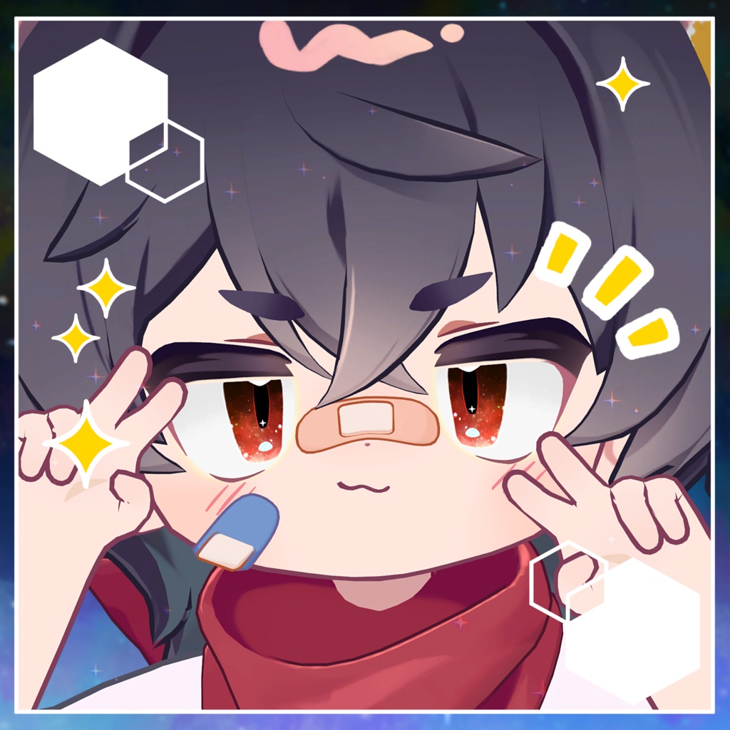 【リルレオ対応】きらきら星 Eyes てくすちゃ 全7種