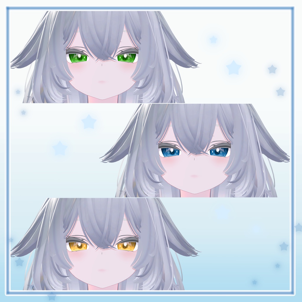 【複数アバター対応】つやきら eyes texture