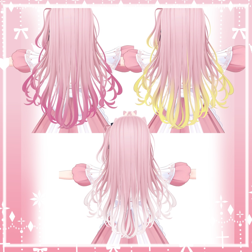 【リナシータ対応】おしとやかグラデーション 30 colors.