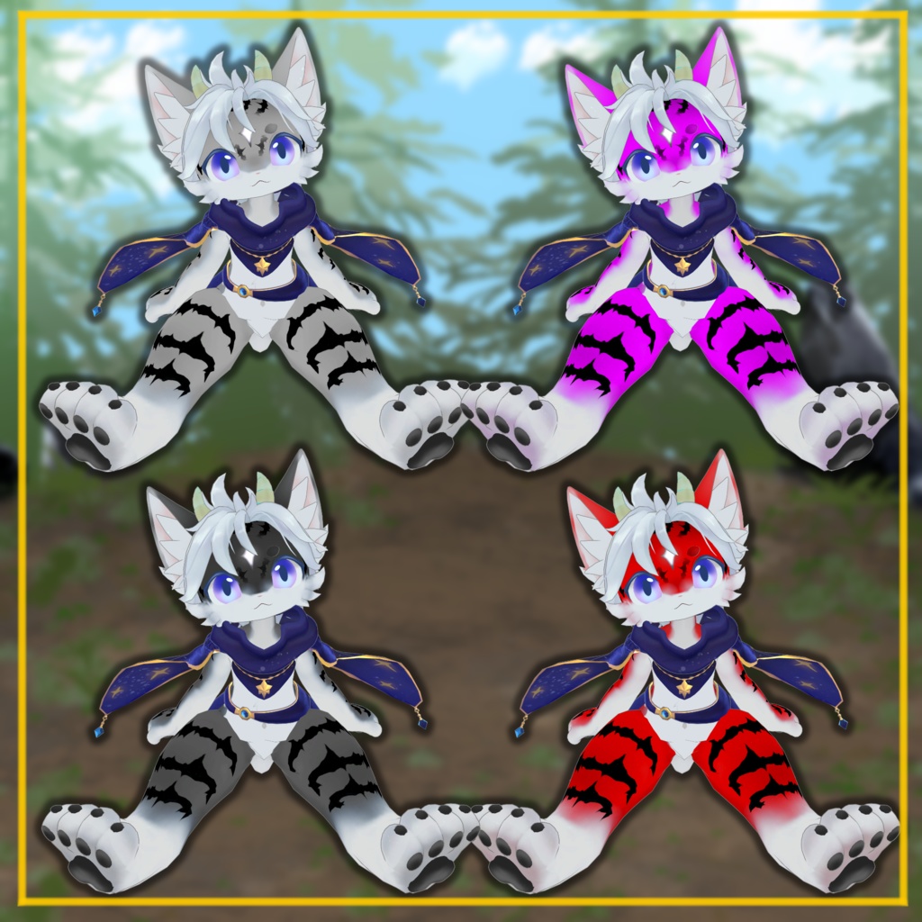 【ソラ 対応】とらとら Textures.