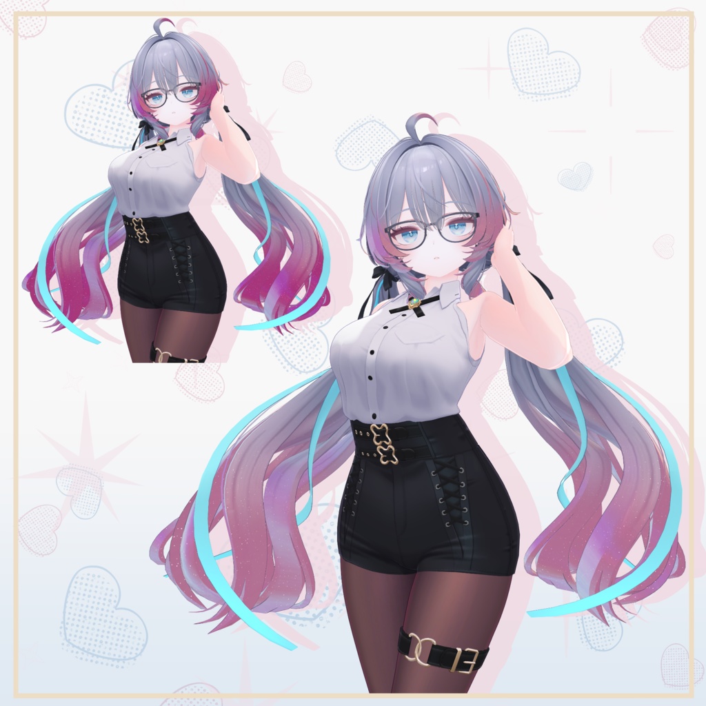 【ラムネ対応】きらラメグラデーションチェンジ Materials.