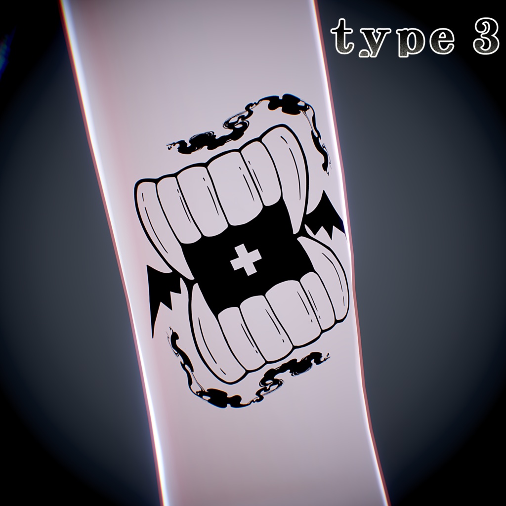【Tatoo texture】6 Type set.