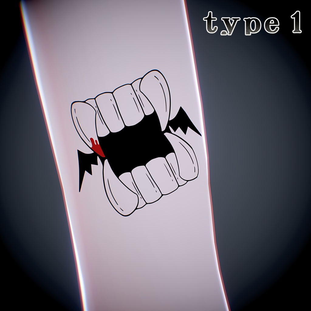 【Tatoo texture】6 Type set.
