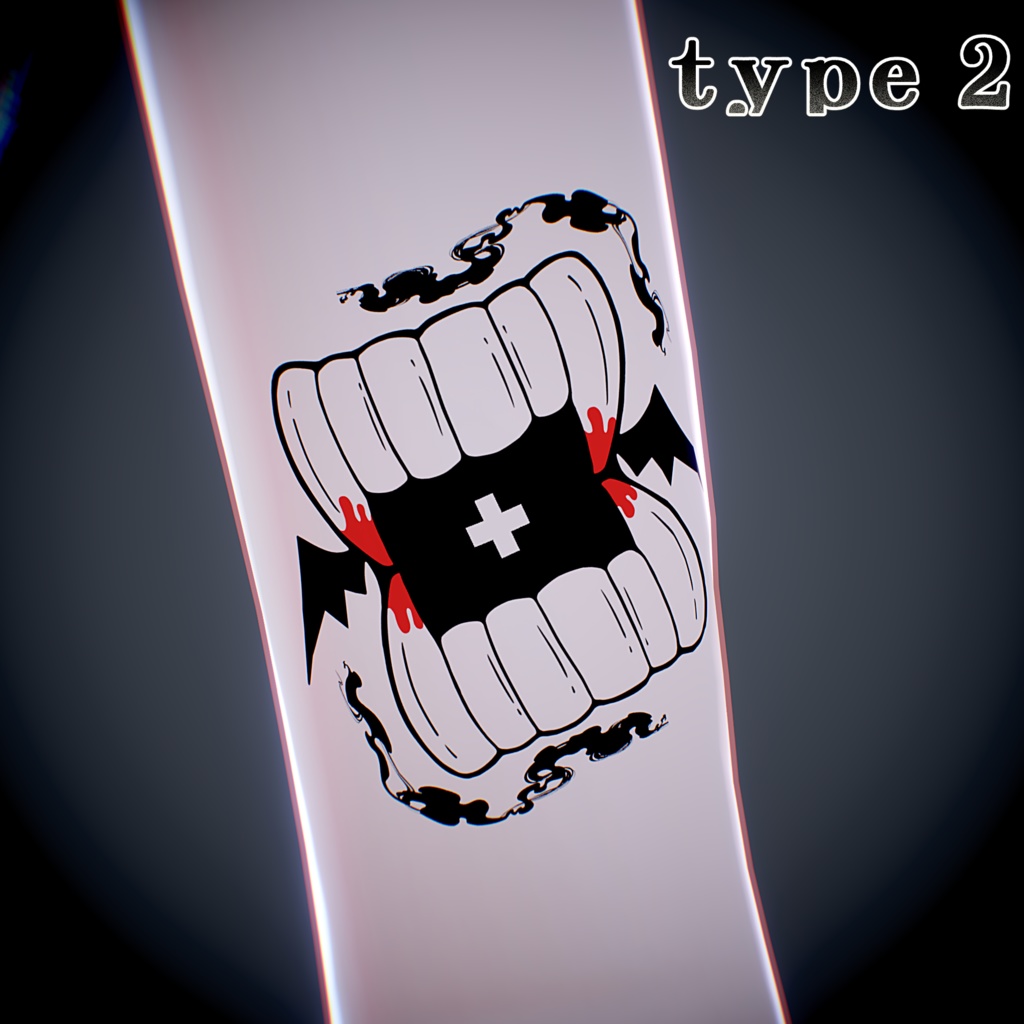 【Tatoo texture】6 Type set.