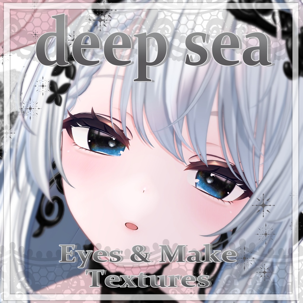 【カザリス対応】Deep sea Eyes textures & Make textures.
