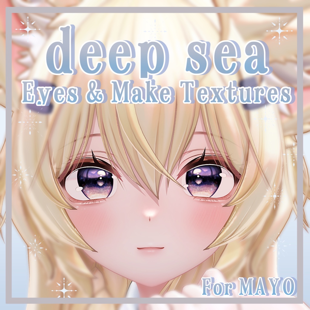 【まよ対応】Deep sea Eyes textures & Make textures.